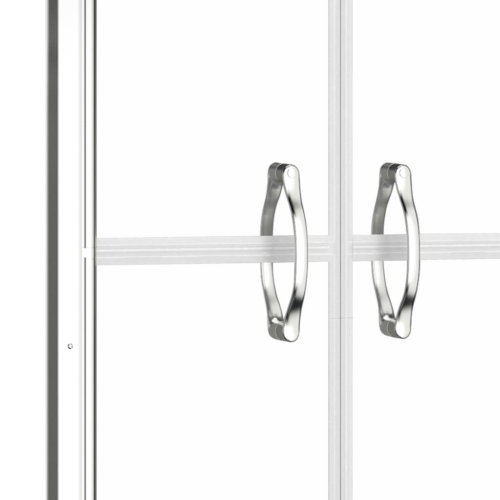 Врата за душ, прозрачно ESG стъкло, 101x190 см