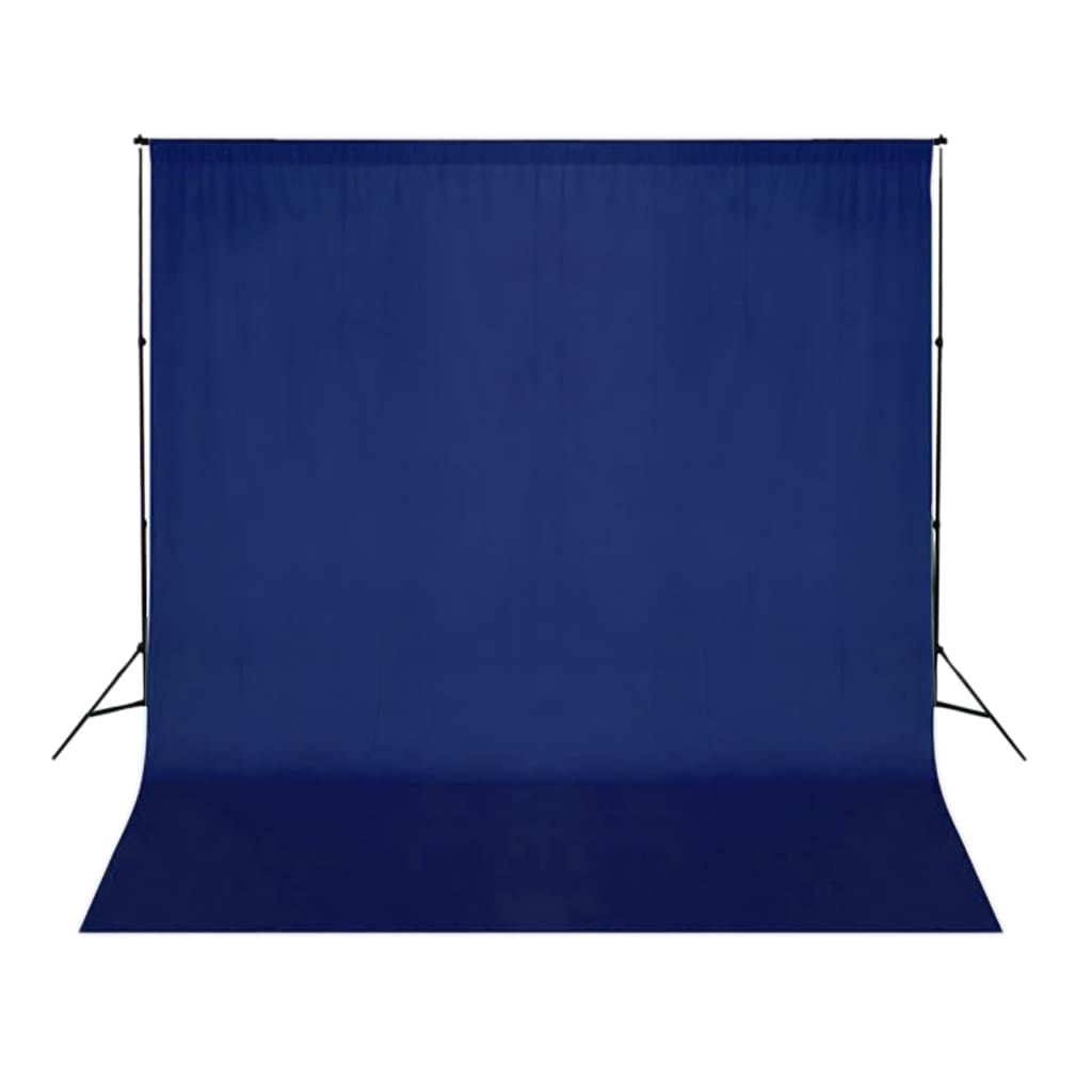 Фотографски фон, памук, син, 300x300 см, Chroma Key