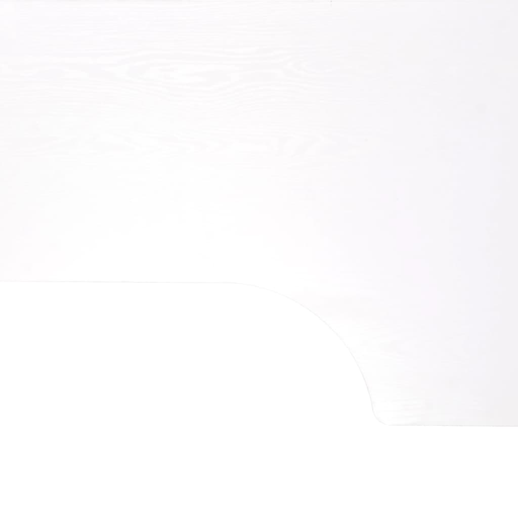 Компютърно бюро, бяло, 120x72x70 см