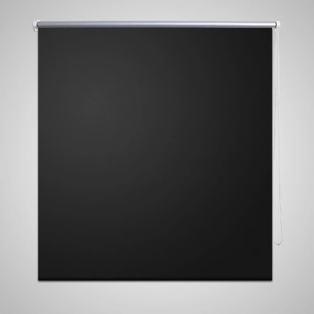 Руло щора 140 х 230 см, цвят черен