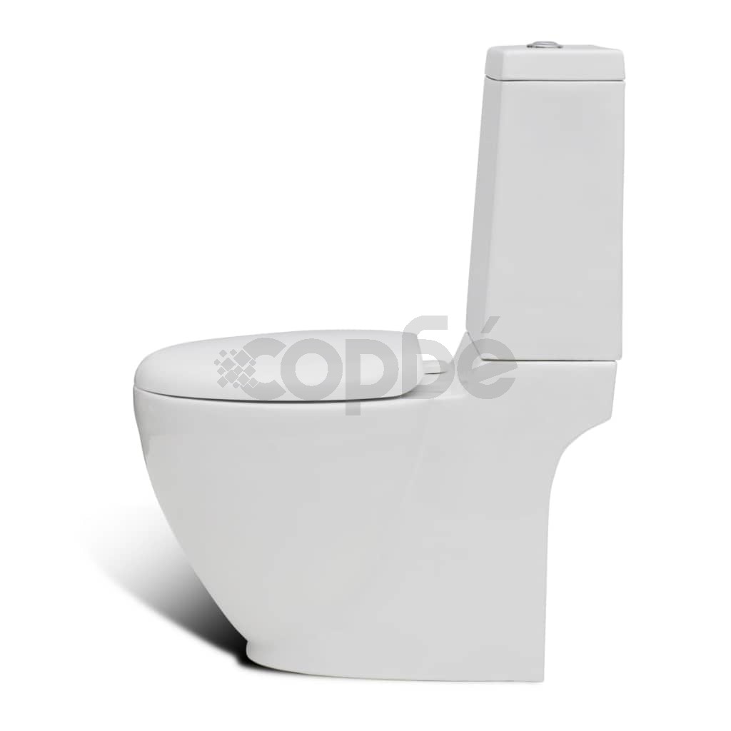 Керамична тоалетна задно оттичане бяла