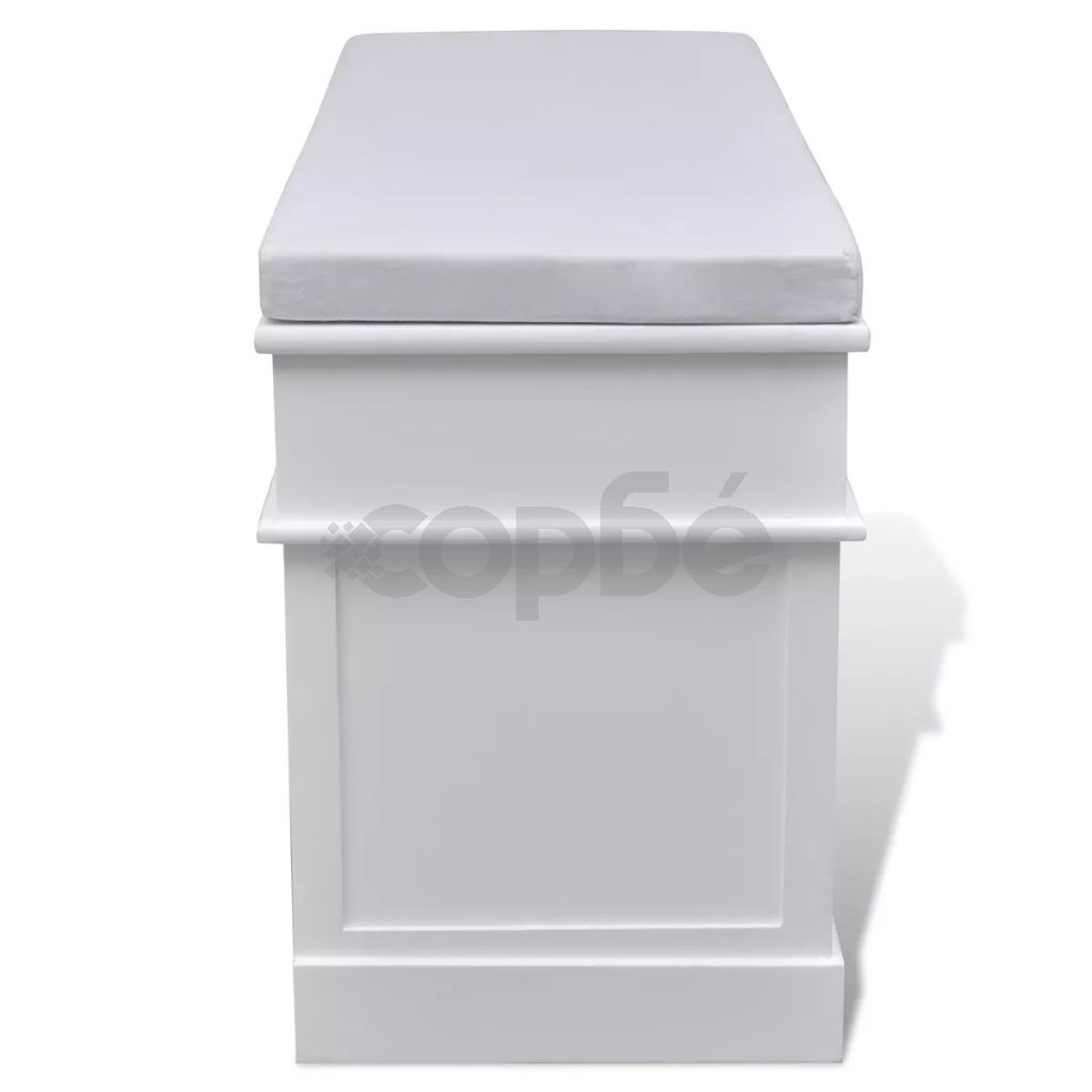 Пейка за входното антре с чекмеджета, цвят бял