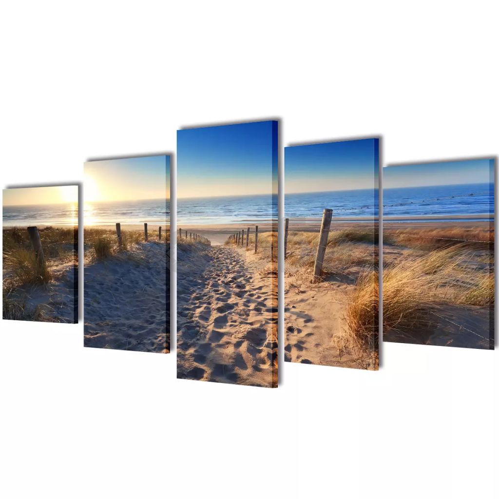 Декоративни панели за стена Плаж, 200 x 100 см