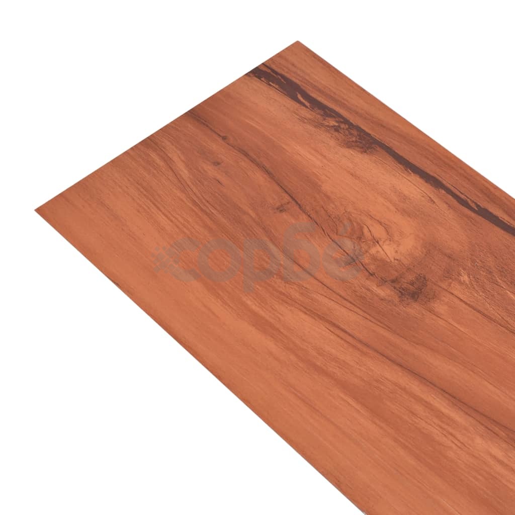 Самозалепващи подови дъски от PVC 5,02 кв.м. 2 мм натурален бряст