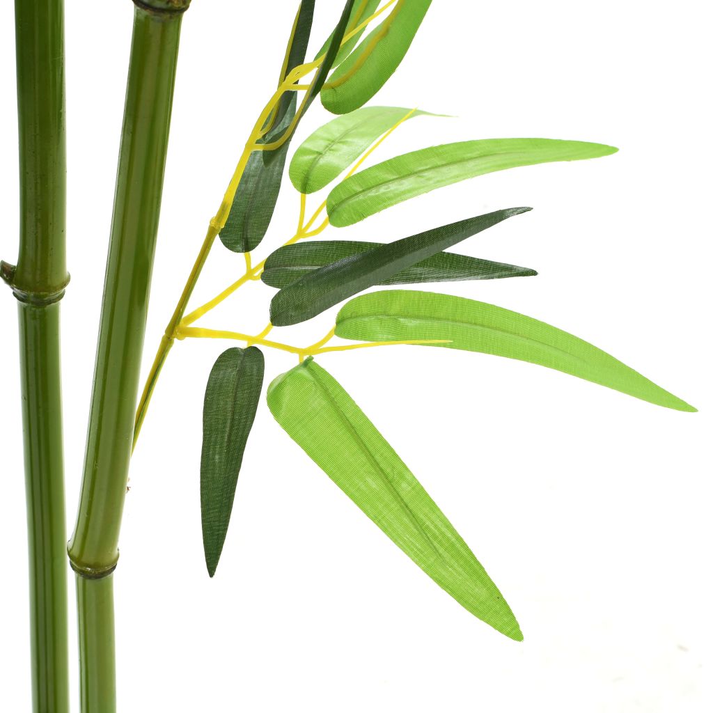 Изкуствено растение бамбук в саксия, 175 см, зелено