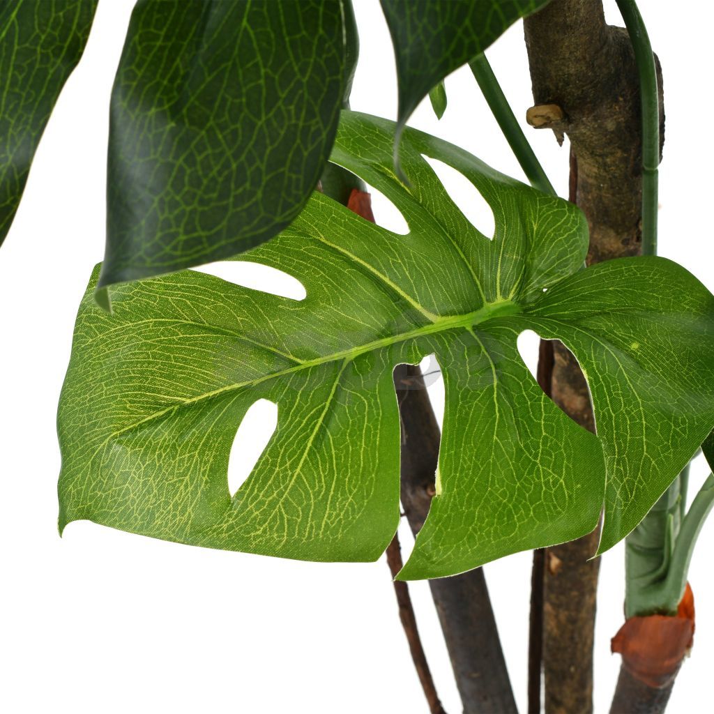 Изкуствено растение монстера в саксия, 170 см, зелено