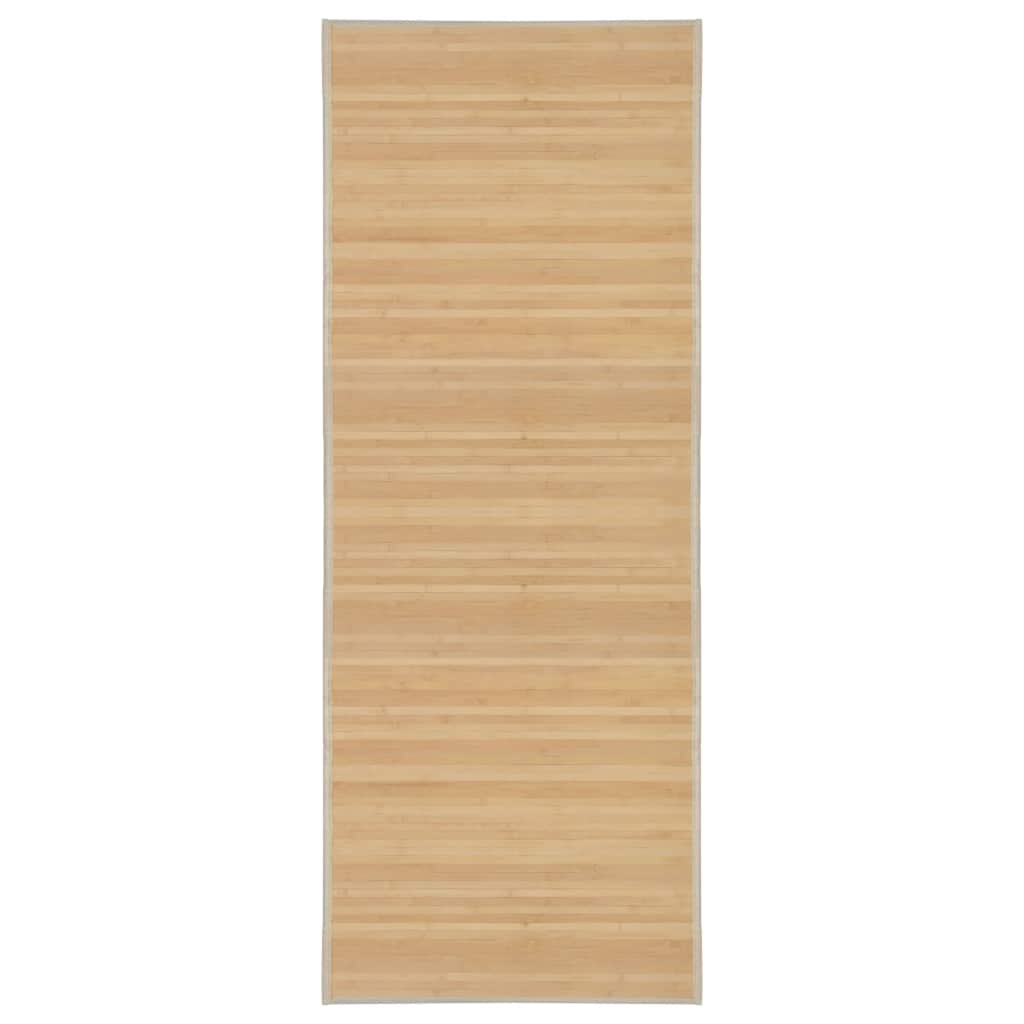 Бамбуков килим, 80x200 см, естествен цвят