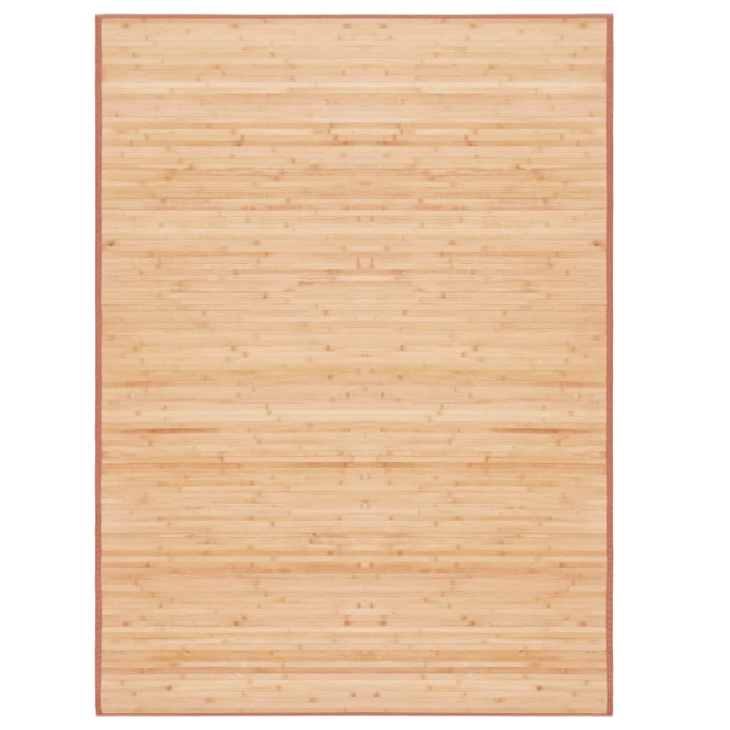 Бамбуков килим, 160x230 см, кафяв