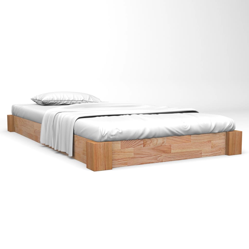 Рамка за легло, дъбов масив, 90x200 cм