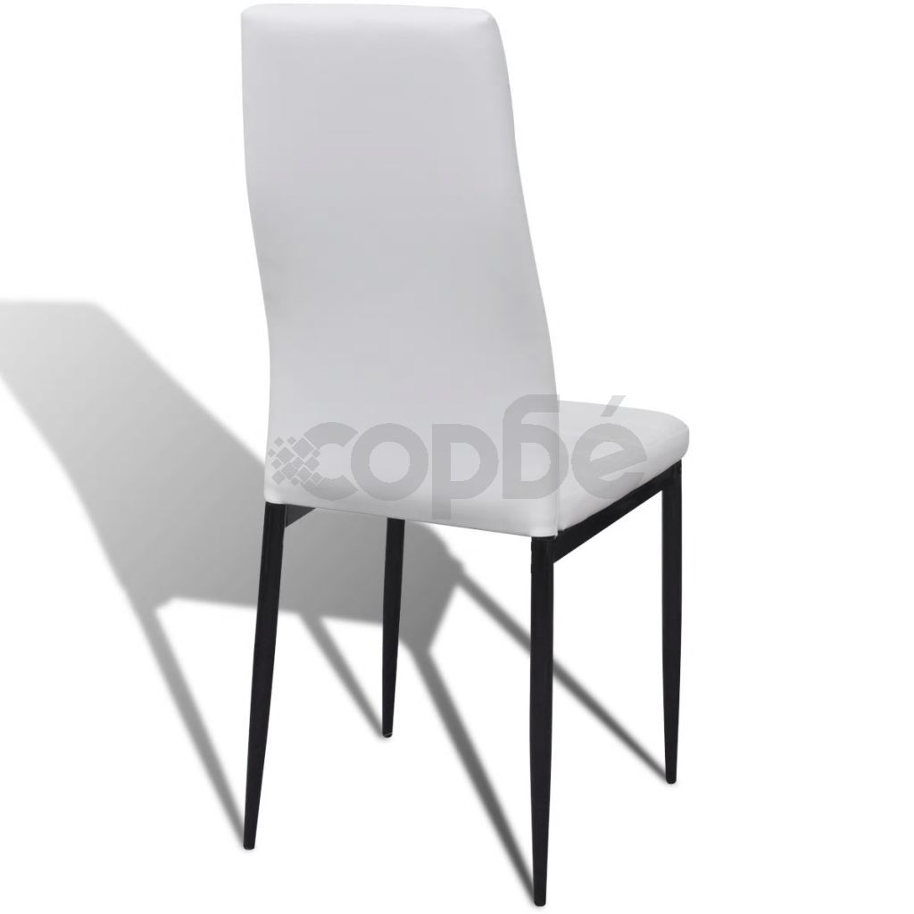 Комплект 4 бр трапезни стола и 1 стъклена маса Slim Line