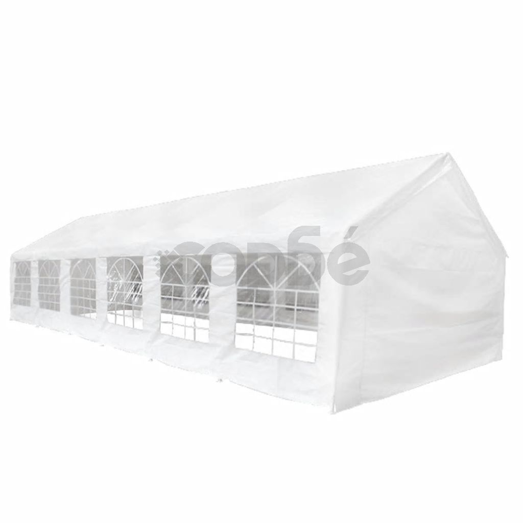 Бяла парти шатра, 12x6 м