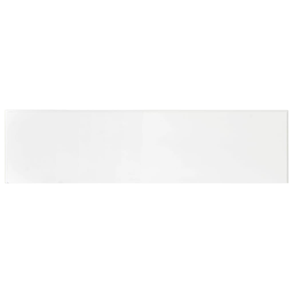 Конзолна маса, бяла, 120x30x76 см, МДФ