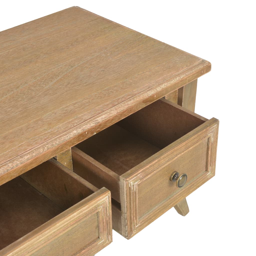 280052   TV Cabinet Brown 100x35x35 cm Wood