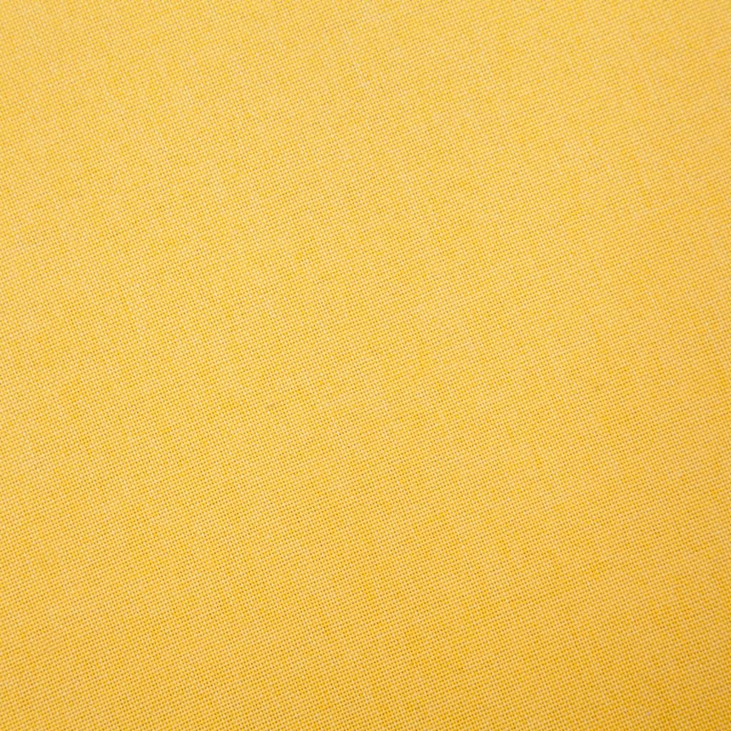 3-местен диван, текстил, жълт