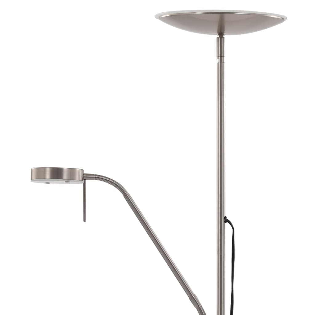 Наземна лампа, 16 W, сребриста, 180 см