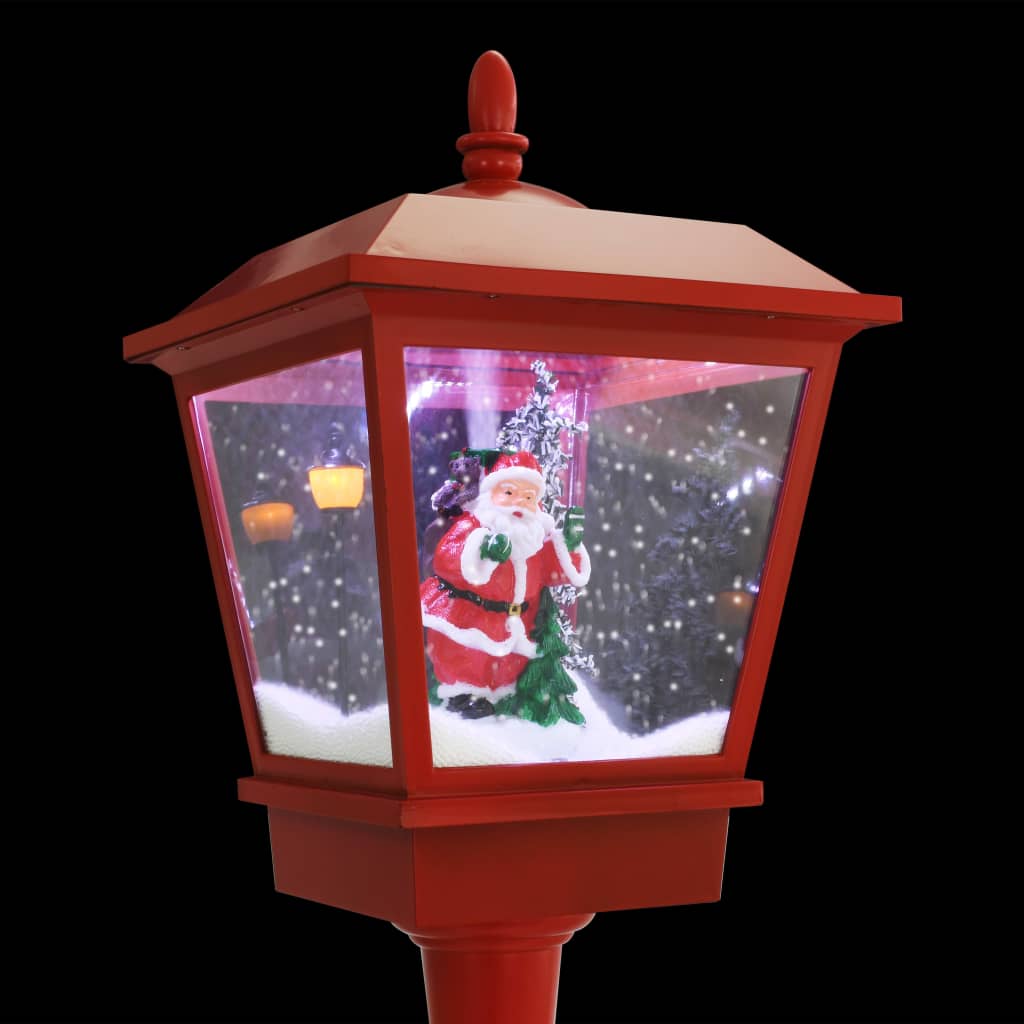 Празнична улична лампа с Дядо Коледа, 180 см, LED