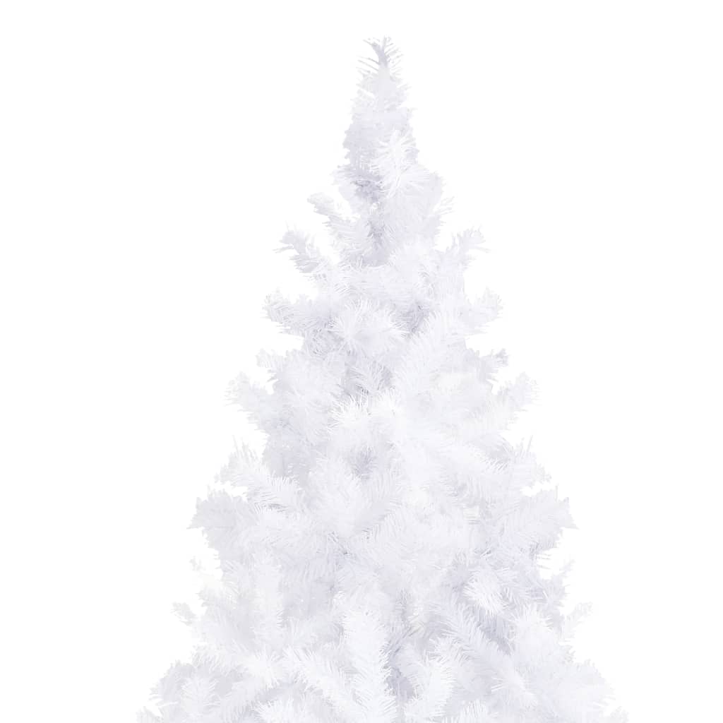 Изкуствено коледно дърво, 400 см, бяло 