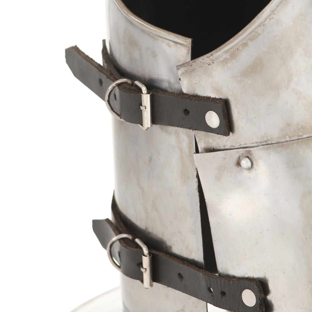 Средновековна рицарска бронежилетка реплика ЛАРП сребро стомана