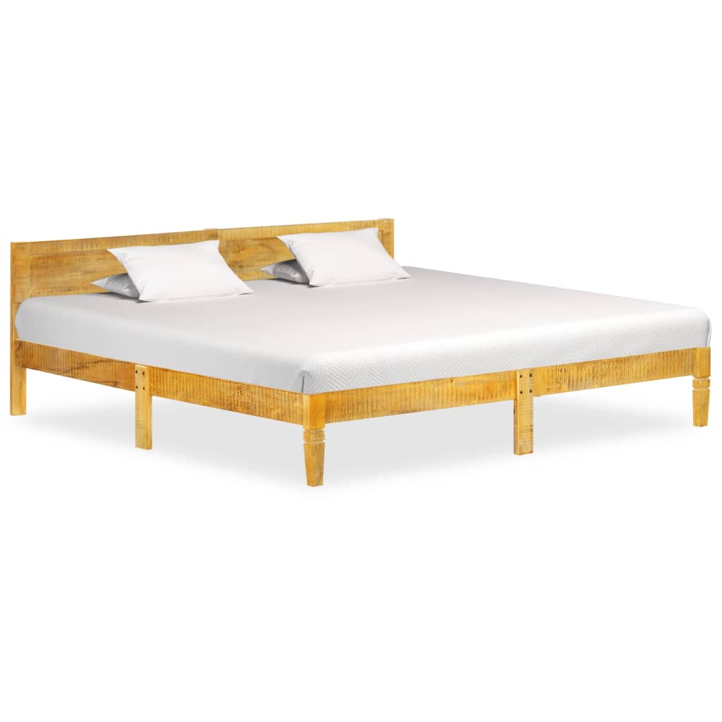 Рамка за легло, мангова дървесина масив, 200 см