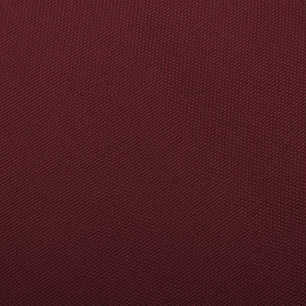 Люлеещ се стол, виненочервен, текстил