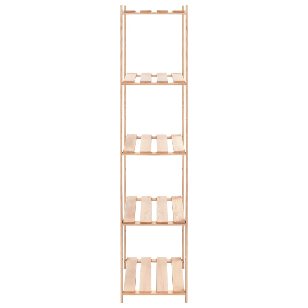 5-етажни стелажи, 2 бр, 80x38x170 см, бор масив, 250 кг