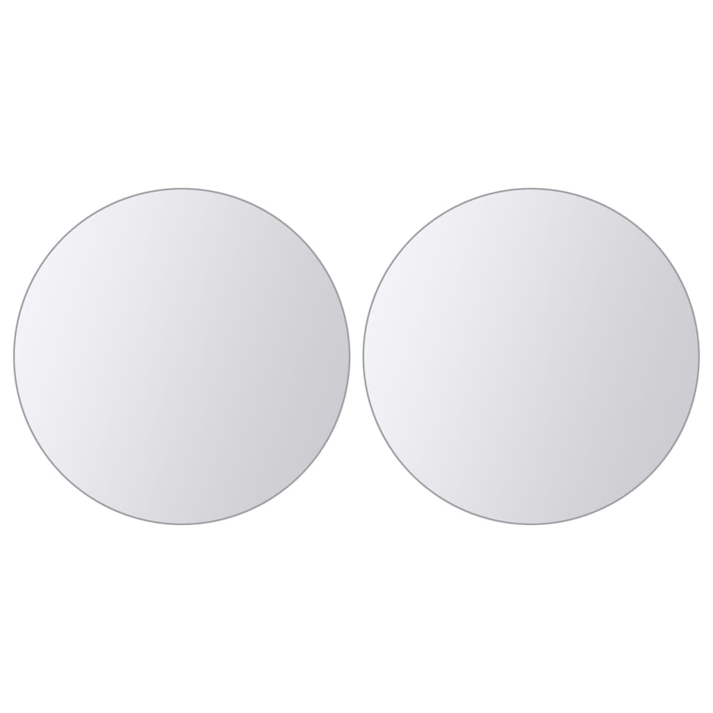 Огледални плочки, 16 бр, кръгло стъкло