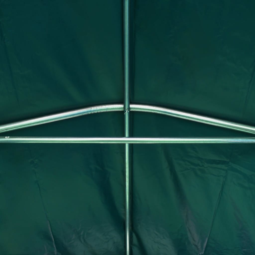 Гаражна тента, PVC, 2,4х3,6 м, зелена