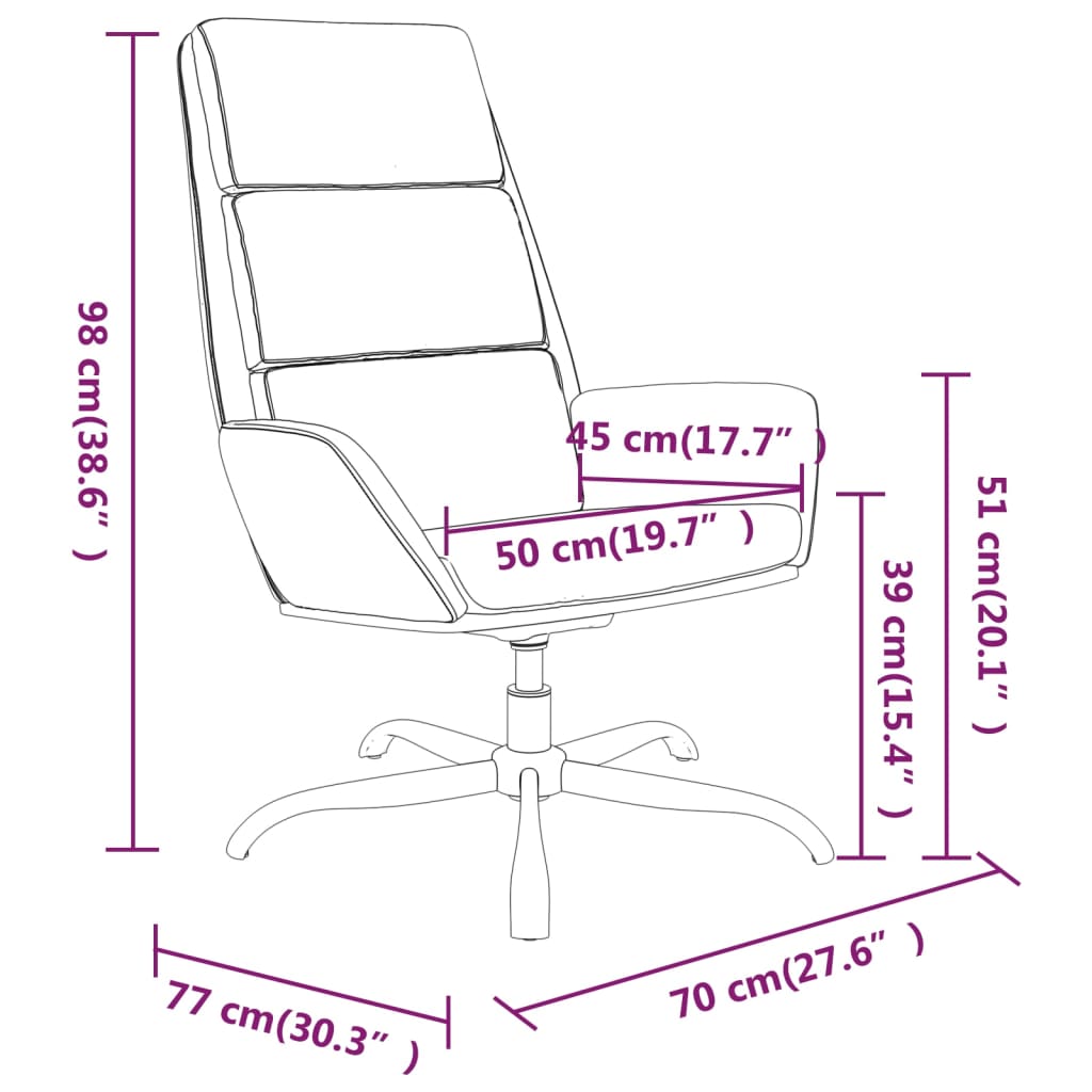 Релаксиращ стол с опора за крака Кафяв кадифе