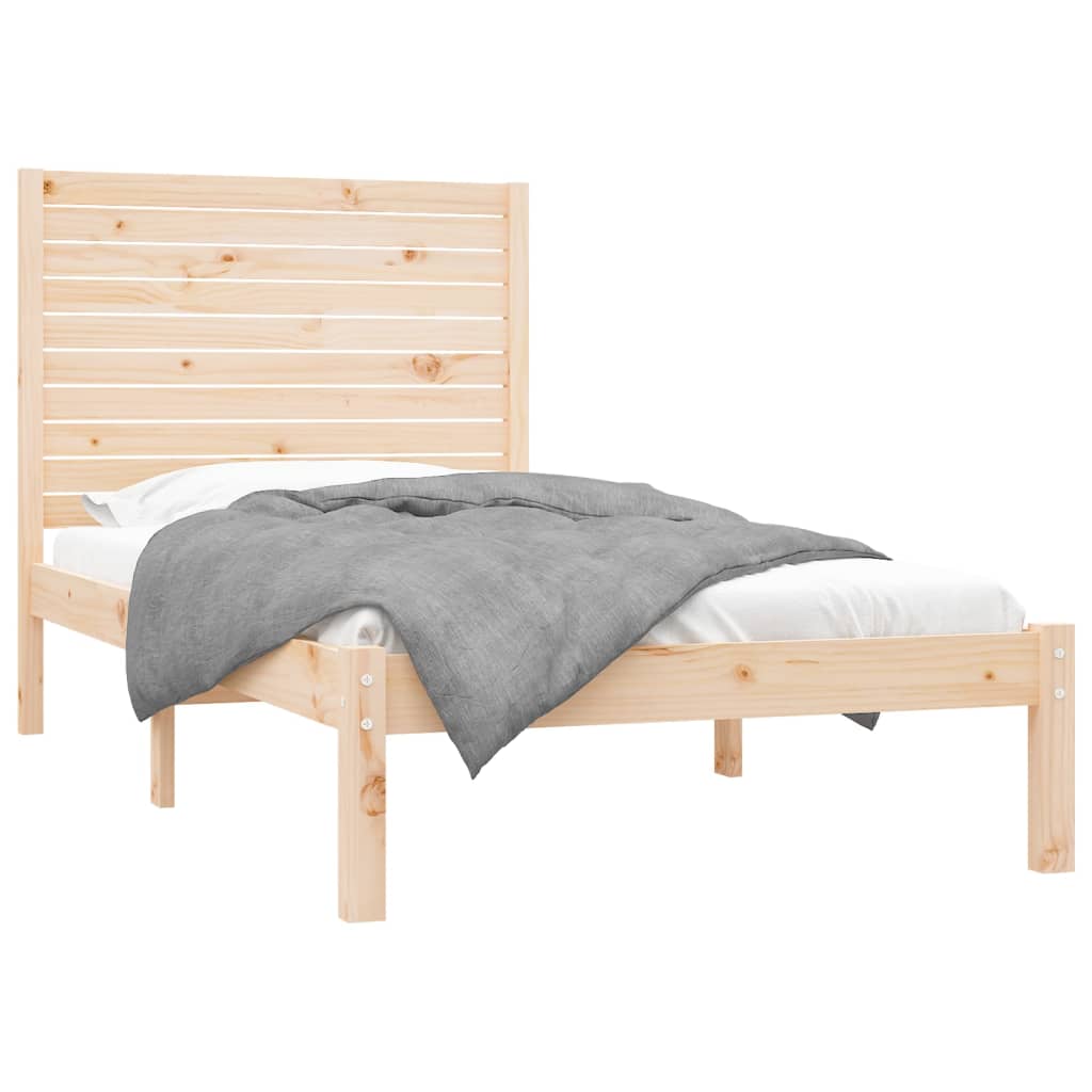 Рамка за легло, дърво масив, 100x200 см
