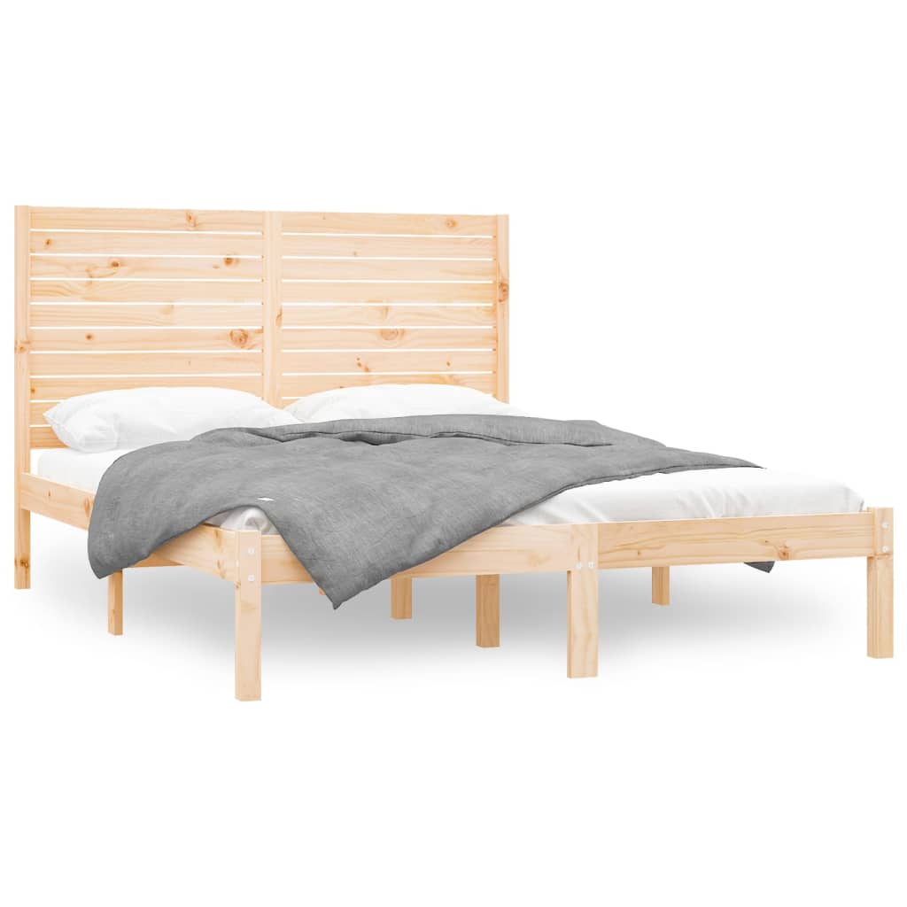 Рамка за легло, дърво масив, 120х200 см