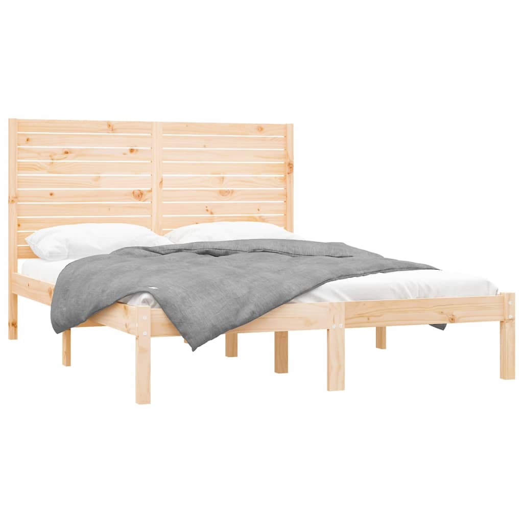 Рамка за легло, дърво масив, 120х200 см