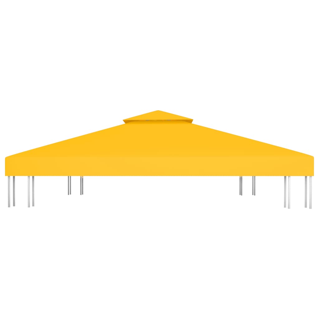 Двоен покрив за шатра, 310 г/кв.м., 4x3 м, жълт