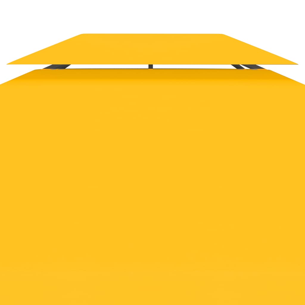 Двоен покрив за шатра, 310 г/кв.м., 4x3 м, жълт