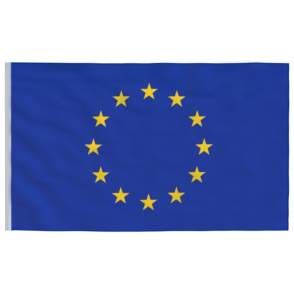 Флаг на Европа и стълб 6,23 м алуминий