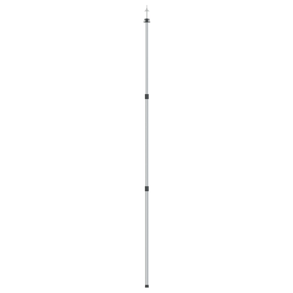 Телескопични прътове за брезент, 102-260 см, 2 бр, алуминий