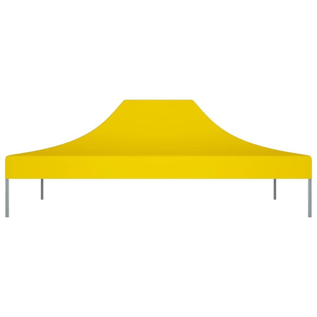 Покривало за парти шатра, 4x3 м, жълто, 270 г/кв.м.