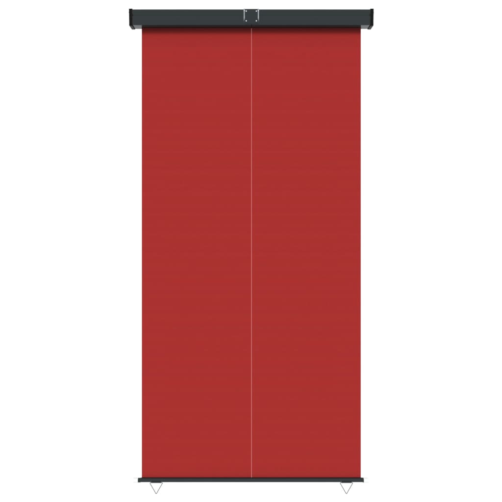 Вертикална тента за балкон, 140x250 см, червена