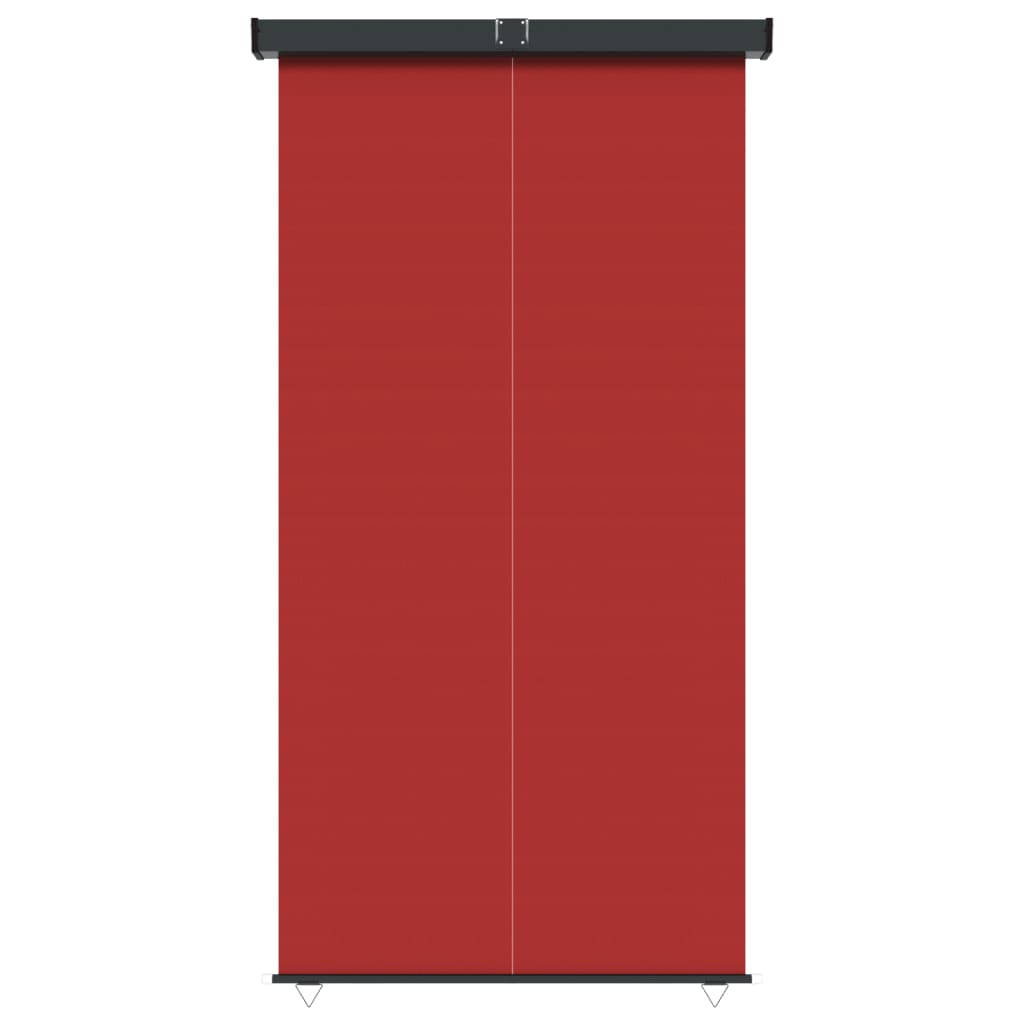 Вертикална тента за балкон, 160x250 см, червена