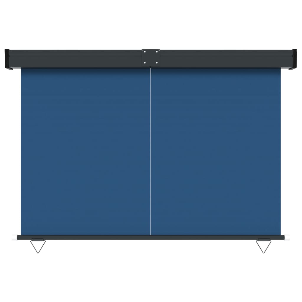 Вертикална тента за балкон, 170x250 см, синя