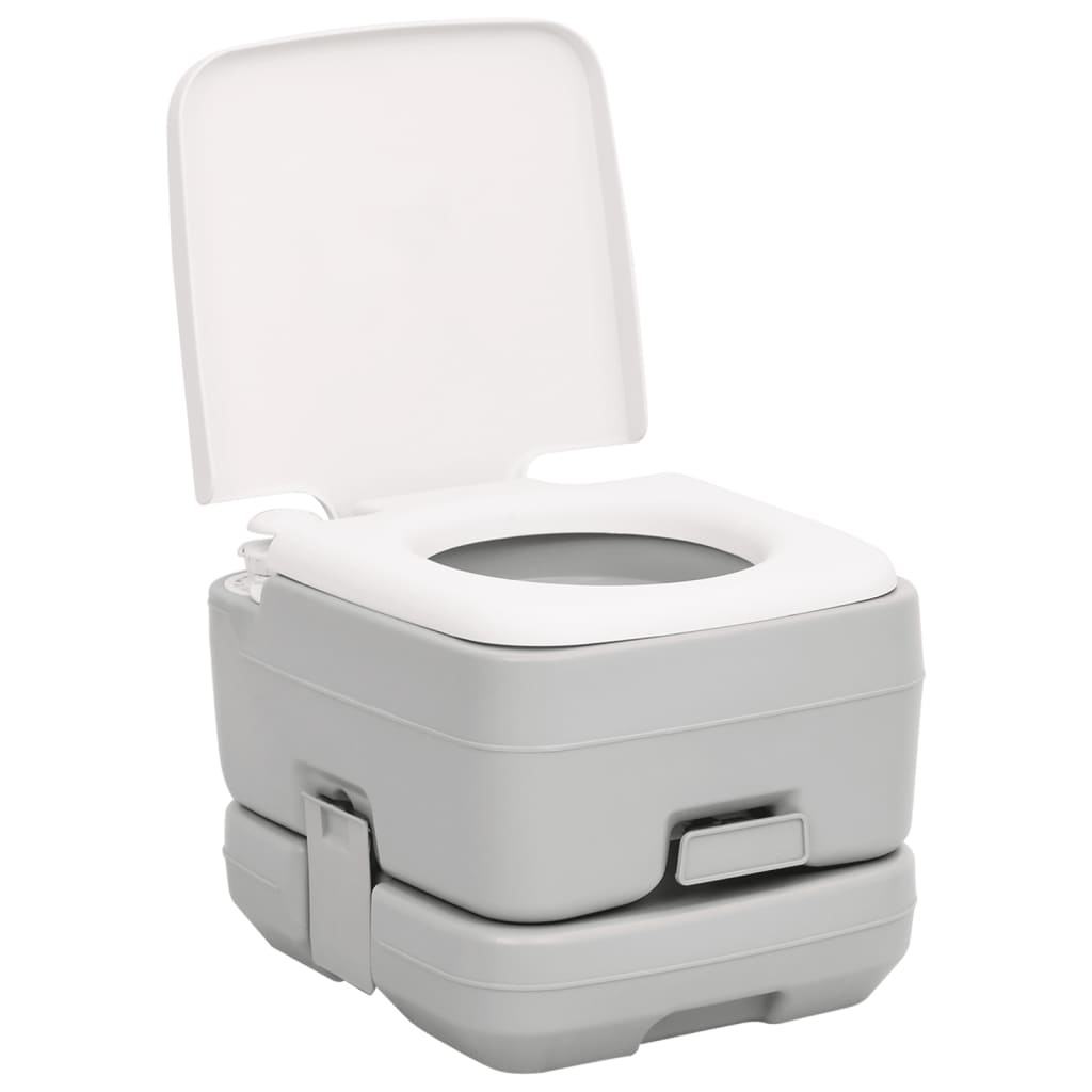 Комплект преносима къмпинг тоалетна и поставка за умивалник