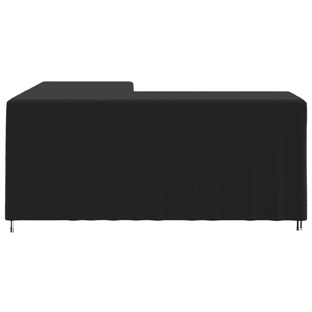 Г-образни калъфи за дивани 2 бр 215x215x86 см 420D Оксфорд плат