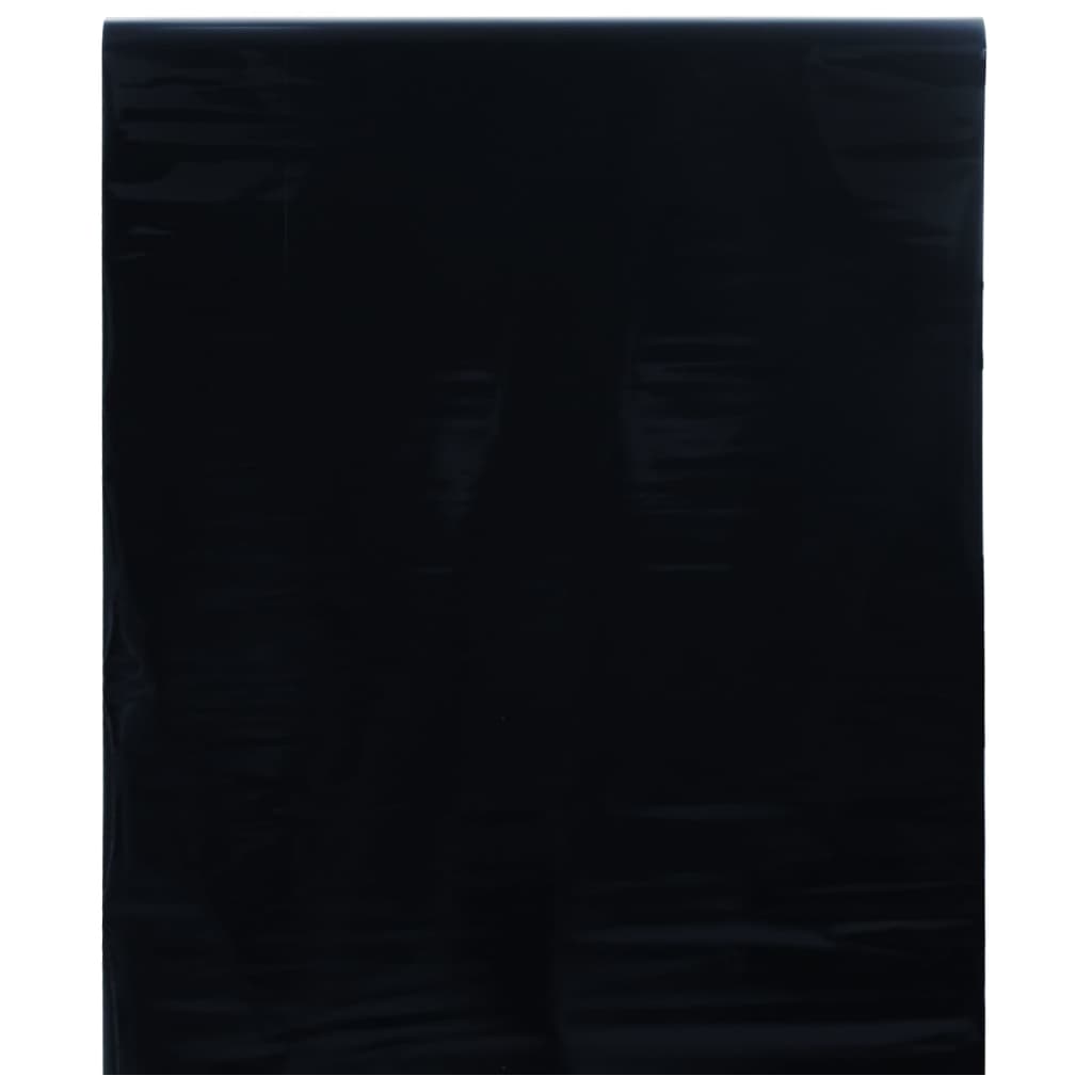 Фолиа за прозорци 5 бр статично прозрачно черен мат PVC