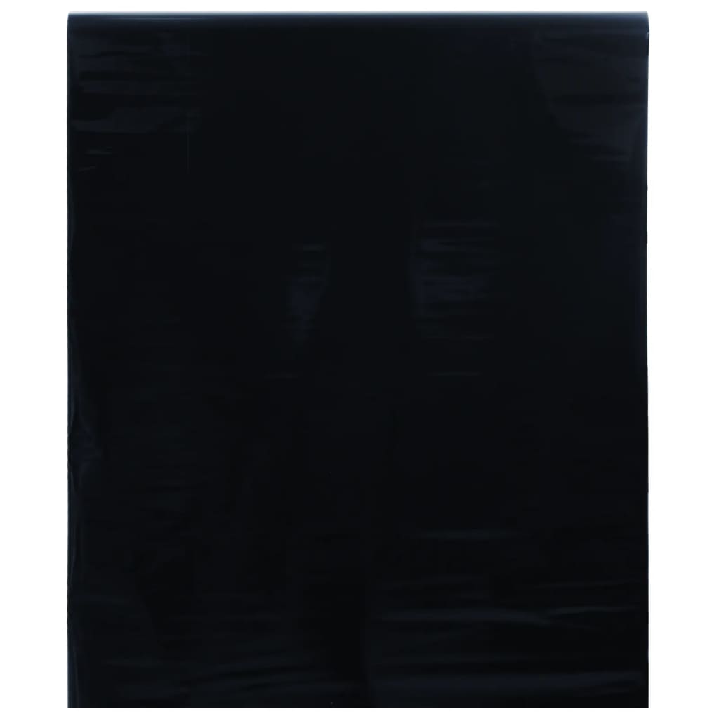 Фолиа за прозорци 5 бр статично прозрачно черен мат PVC