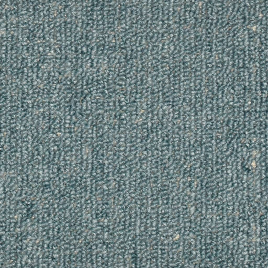 Постелки за стъпала, 15 бр, сини, 56x17x3 см