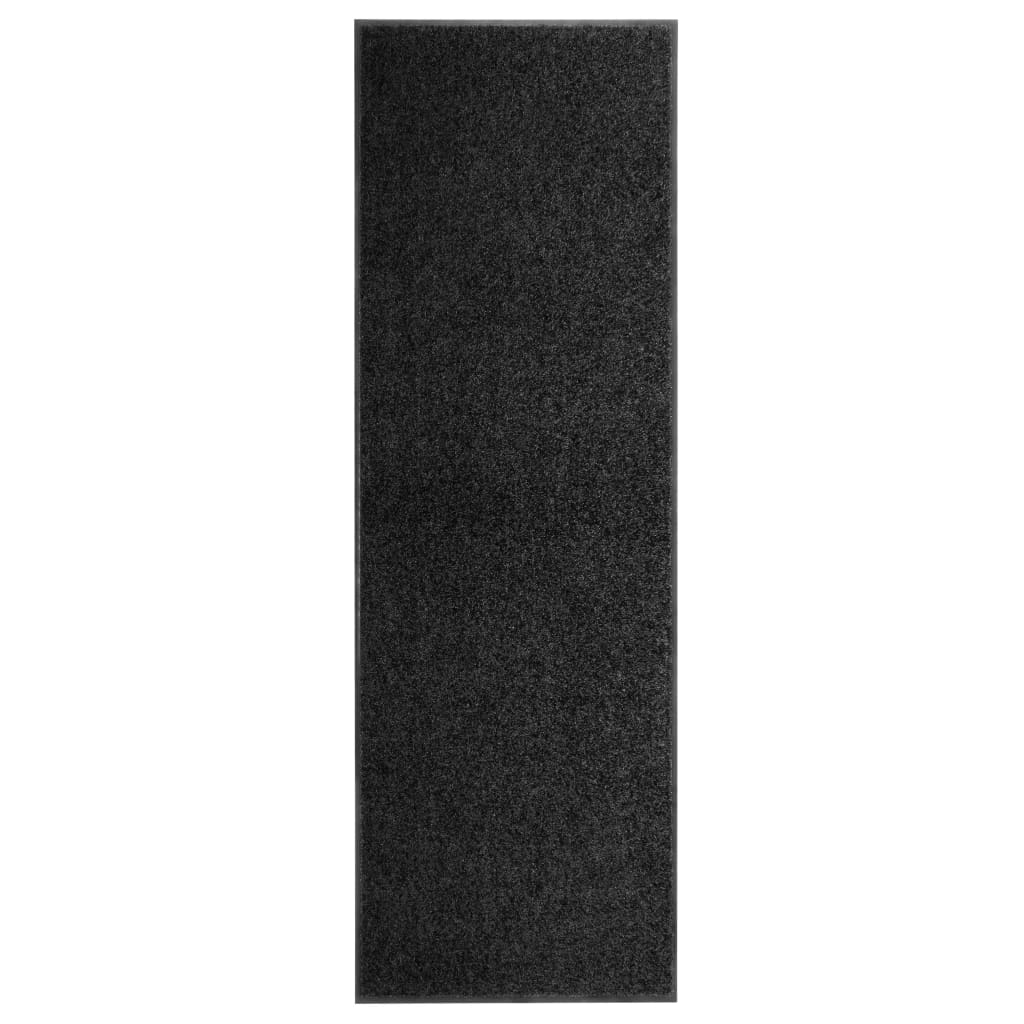 Перима изтривалка, черна, 60x180 см