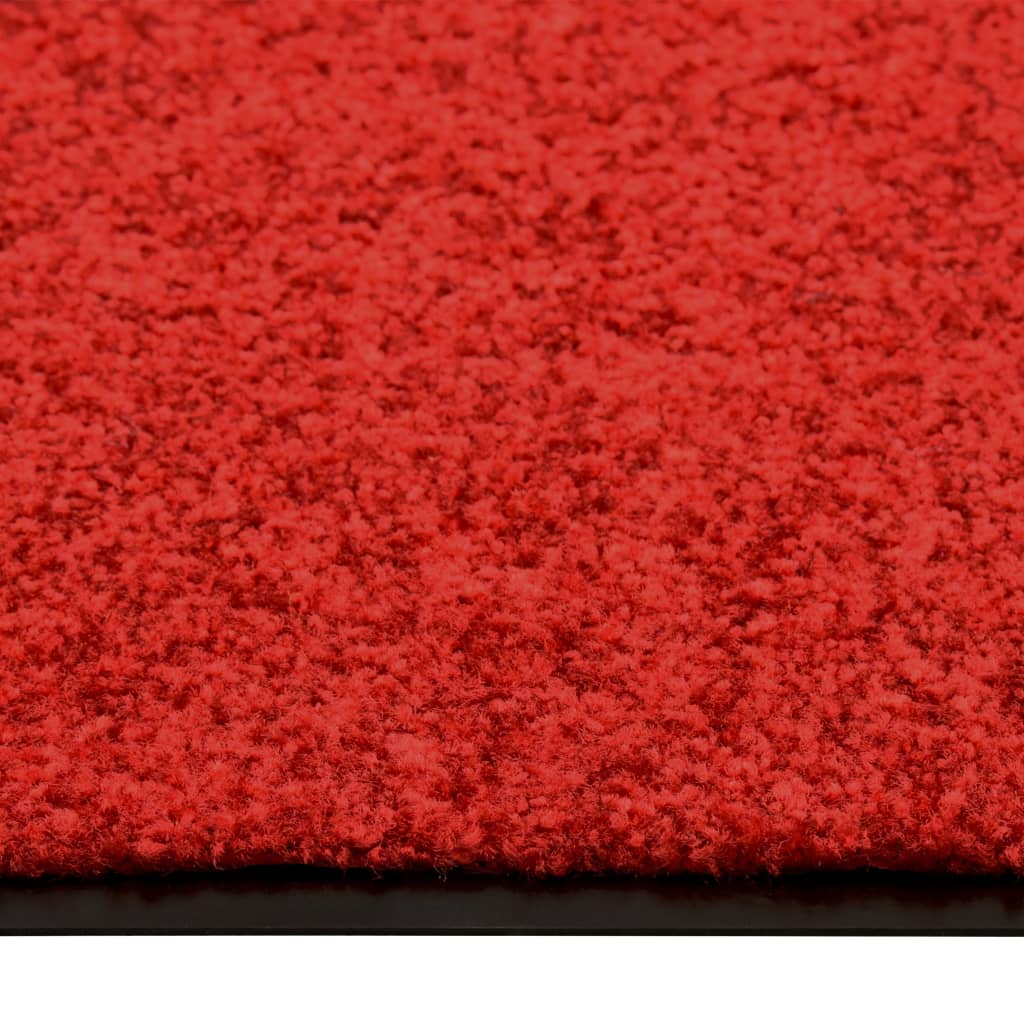 Перима изтривалка, червена, 90x150 см