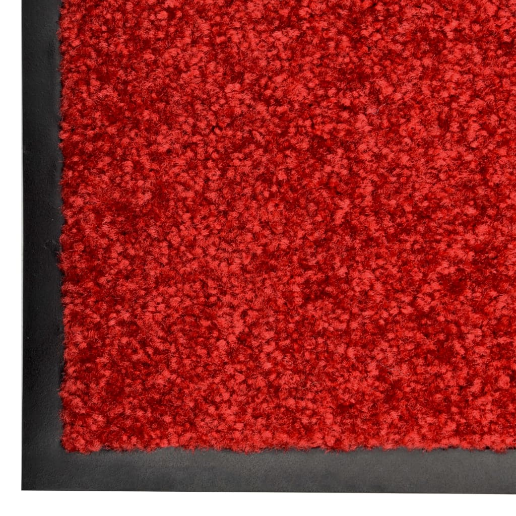 Перима изтривалка, червена, 90x150 см