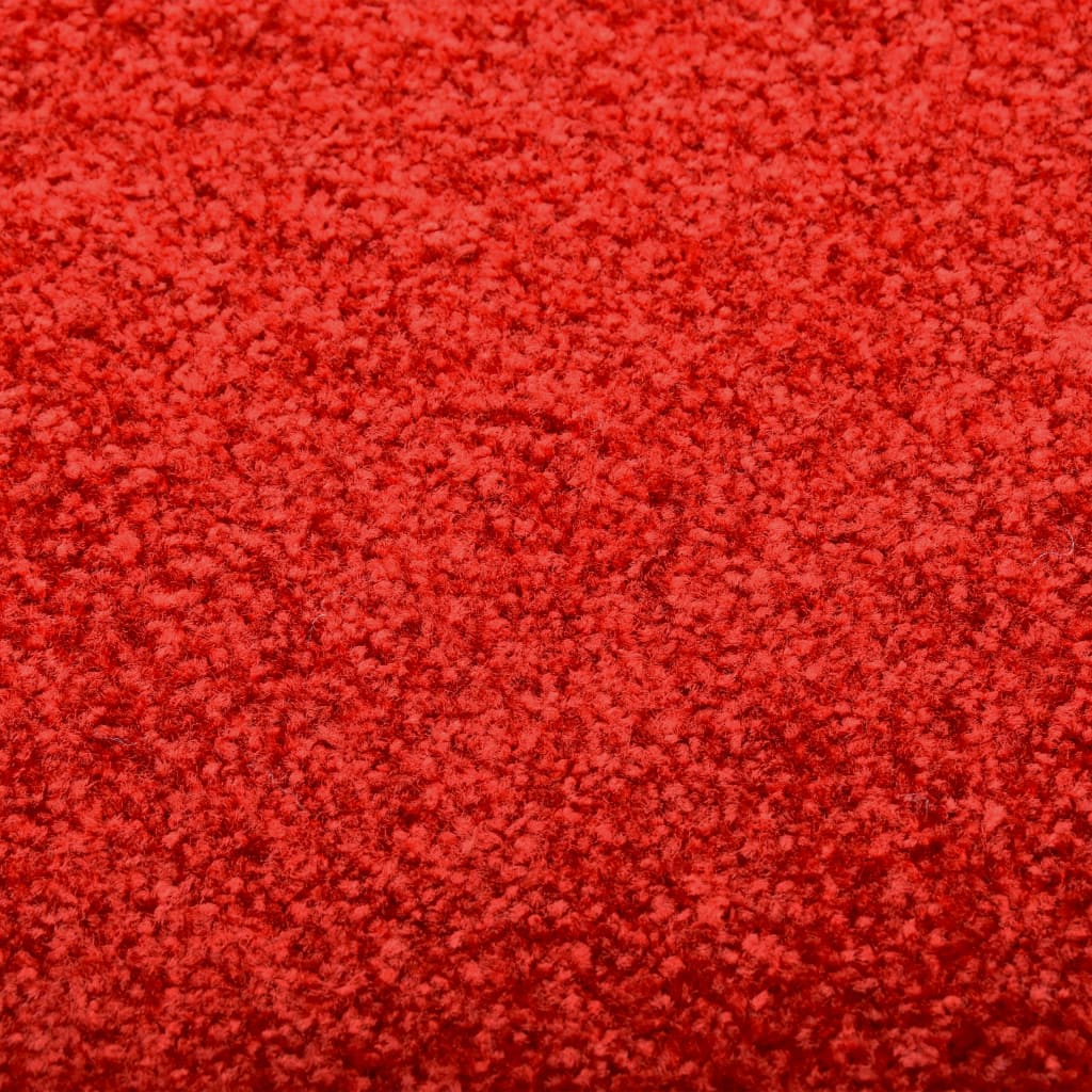 Перима изтривалка, червена, 120x180 см