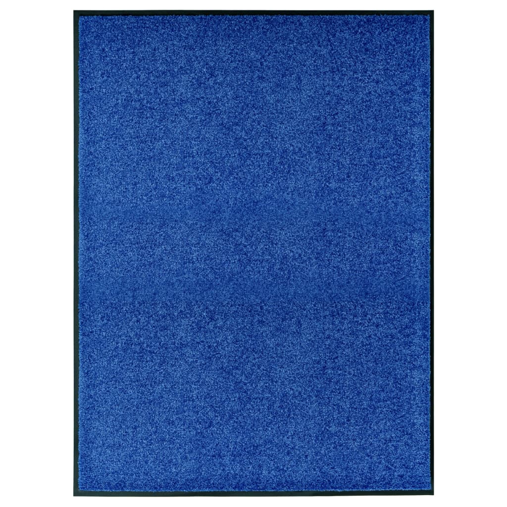 Перима изтривалка, синя, 90x120 см