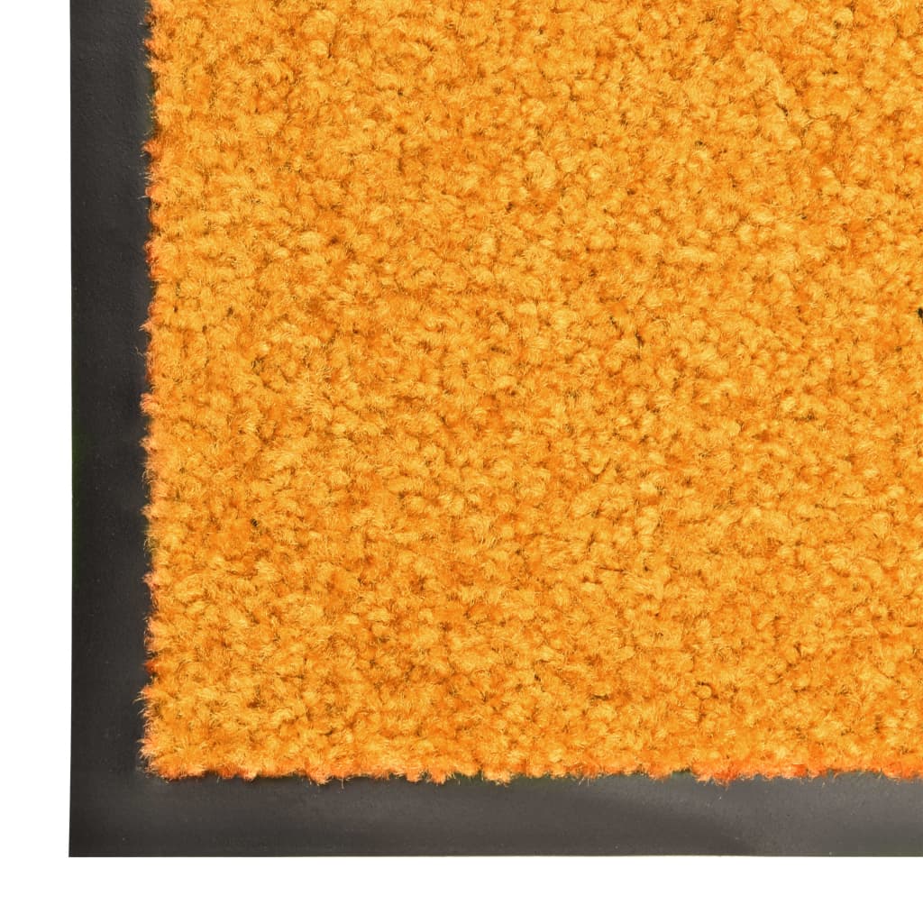 Перима изтривалка, оранжева, 90x120 см
